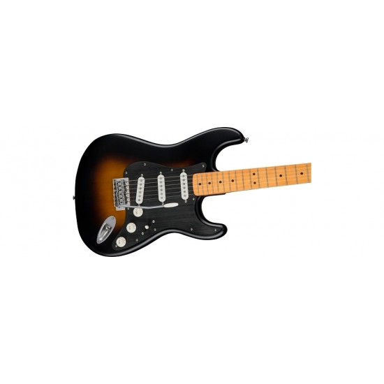 Fender 0379511503 Squier 40th Anniversary Stratocaster Electric Guitar, Vintage Edition - Satin Wide 2-color Sunburst 