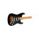 Fender 0379511503 Squier 40th Anniversary Stratocaster Electric Guitar, Vintage Edition - Satin Wide 2-color Sunburst 