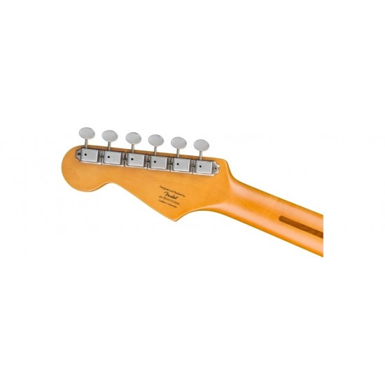 Fender 0379511503 Squier 40th Anniversary Stratocaster Electric Guitar, Vintage Edition - Satin Wide 2-color Sunburst 