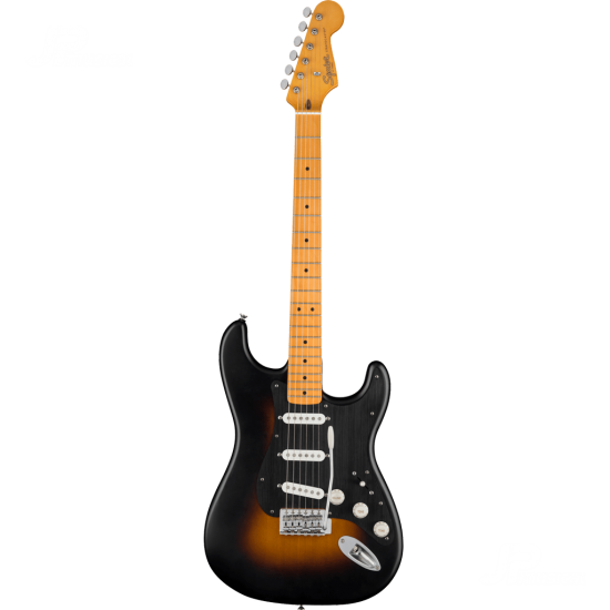 Fender 0379511503 Squier 40th Anniversary Stratocaster Electric Guitar, Vintage Edition - Satin Wide 2-color Sunburst 