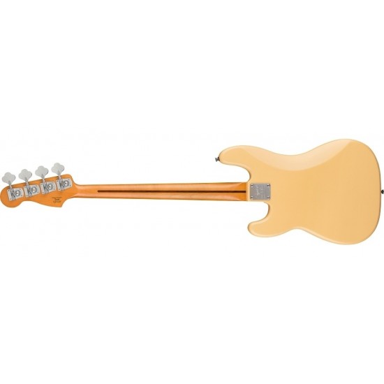 Fender 0379530507 Squier 40th Anniversary Vintage Edition Precision Bass Electric Guitar - Satin Vintage Blonde  