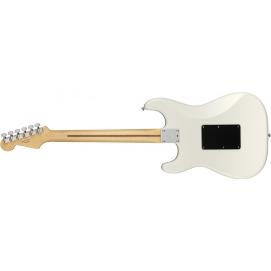 Fender 1149402515 Player Series Stratocaster HSS Electric Guitar  With Floyd Rose Trem - Polar White  