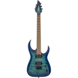 Jackson 2914006521 Pro Misha Mansoor Juggernaut Hard Tail Electric Guitar - Chlorine Burst   