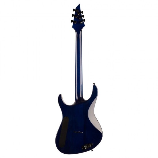 Jackson 2914455521 Signature Chris Broderick Soloist HT6P Electric Guitar - Transparent Blue