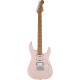 Charvel 2969433519 Pro-Mod DK24 HSS 2PT CM Caramelized Maple Fingerboard -  Satin Shell Pink  