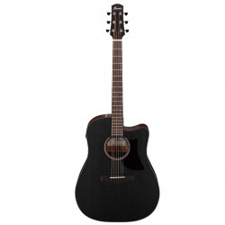 Ibanez AAD190CEWKH Advanced Acoustic-electric Guitar - Weathered Black