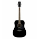 Ibanez PF15-BK Acoustic Guitar - Black High Gloss Finish