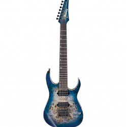 Ibanez RG1027PBF-CBB Premium Series 7-String Electric Guitar - Cerulean Blue Burst Finish