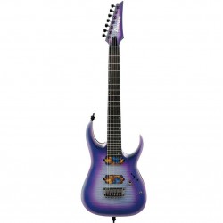 Ibanez RGA71AL-IAL Axion Series 7-String Electric Guitar - Indigo Aurora Burst Flat Finish