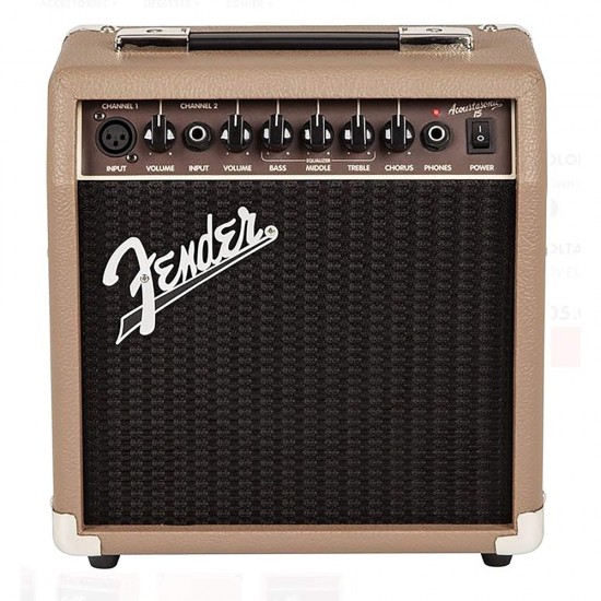 Fender Acoustasonic 15 230V UK DS - 2313704900 