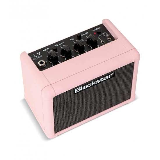 Blackstar BA102103-Z Fly 3 Limited Edition 3 Watt Mini Guitar Combo Amplifier - Soft Pink Blackstar BA102103-Z Fly 3 Limited Edition 3 Watt Mini Guitar Combo Amplifier - Soft Pink