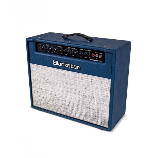 Blackstar BA119029 HT Venue Club 40 MK II -1 x 12" 40 Watt Tube Guitar Combo Amplifier - Royal Blue Limited Finish