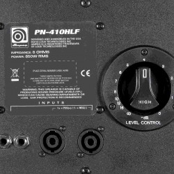 Ampeg PN-410HLF Designed & Assembled in USA, Neodymium 4-10" Speaker Cabinet, 850W RMS