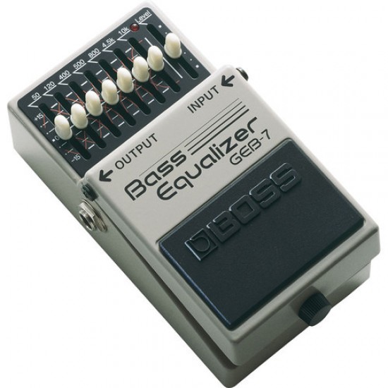 Boss GEB-7 7-band Bass EQ Pedal 