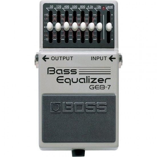 Boss GEB-7 7-band Bass EQ Pedal 