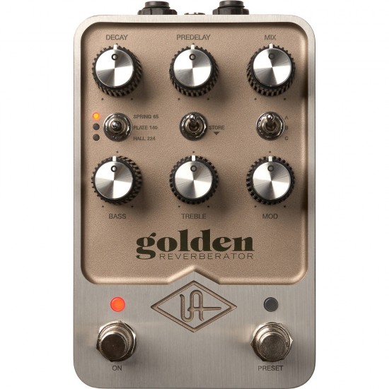 Universal Audio UAFX Golden Reverberator Pedal 