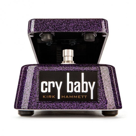 Dunlop KH95X Jim Kirk Hammett Collection Special Edition Cry Baby Wah Pedal - Purple Sparkle  