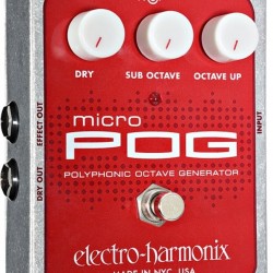 Electro Harmonix Micro Pog Polyphonic Octave Generator Pedal