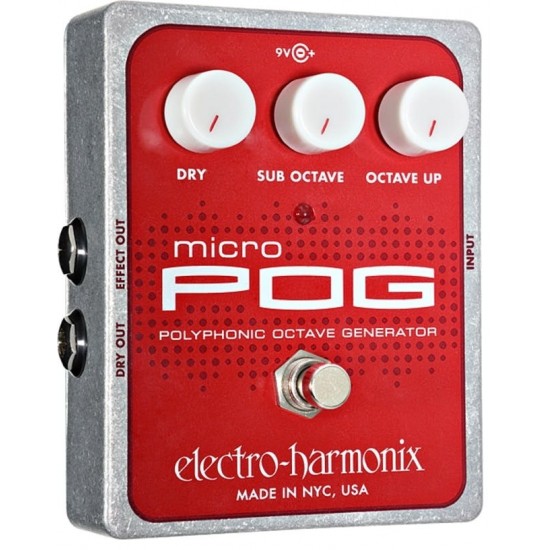 Electro Harmonix Micro Pog Polyphonic Octave Generator Pedal