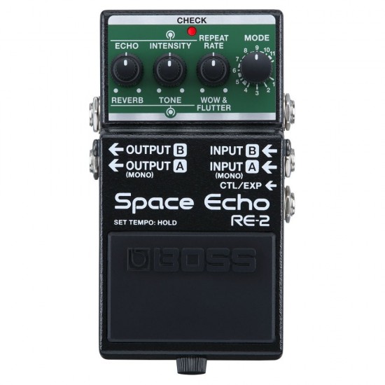 Boss RE-2 Space Echo Delay and Reverb Effects Pedal