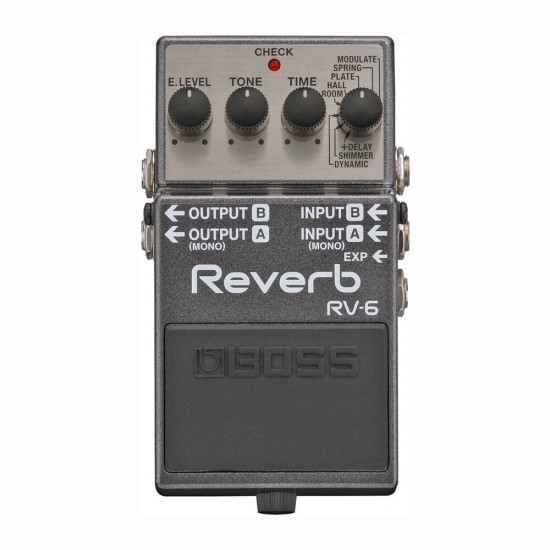 Boss RV-6 Digital Reverb Pedal