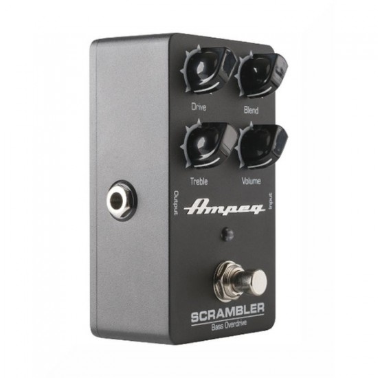 Ampeg Scrambler Bass Overdrive Pedal with Drive, Blend, Treble, and Volume Controls Ampeg Scrambler Bass Overdrive Pedal with Drive, Blend, Treble, and Volume Controls