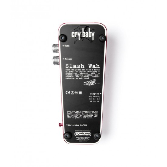 Dunlop SW95 Slash Signature Cry Baby Wah Pedal  