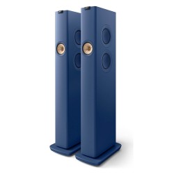 KEF LS60 Wireless HiFi Speakers - Blue