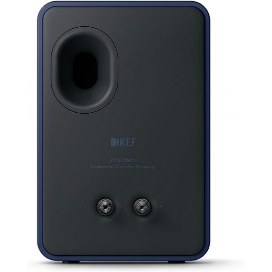 KEF LS50 Meta Bookshelf Speaker - Pair - Royal Blue