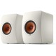 KEF LS50 Wireless II Active Bookshelf Speaker Pair - White