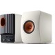 KEF LS50 Wireless II Active Bookshelf Speaker Pair - White