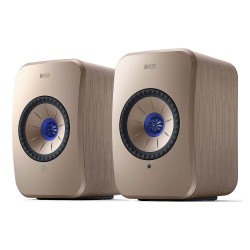 KEF LSX II Active Bookshelf Speaker - Pair - Sound Wave