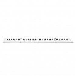 Carry-On 88 Keys Folding Piano With Touch Sensivity and Midi Over Bluetooth - BA215010 - White Color  