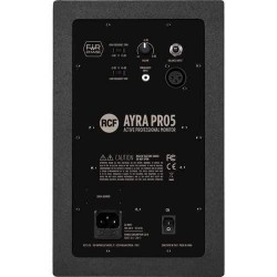 RCF AYRA PRO5 Professional Active Two-Way Studio Monitors - Black