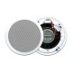 Cloud CVS-C82TW 8" Coaxial, 8Ω/<24W 100v, Ceiling Speaker - White