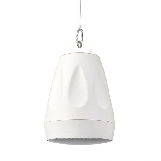Cloud CVS-P42TW Pendant Spk, 4½" Coaxial, 8Ω/<20W 100v White Cloud CVS-P42TW Pendant Spk, 4½" Coaxial, 8Ω/<20W 100v White