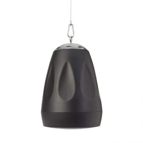 Cloud CVS-P62TB Pendant Speaker, 6½" Coaxial, 8Ω/<20W 100v Black