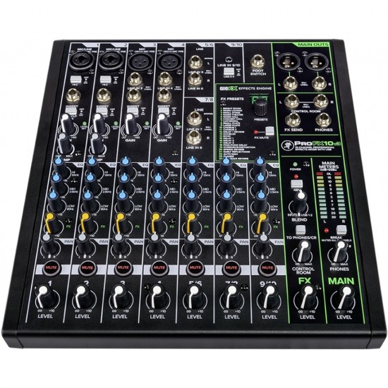 Mackie ProFX10v3 10-channel Mixer with USB and Effects