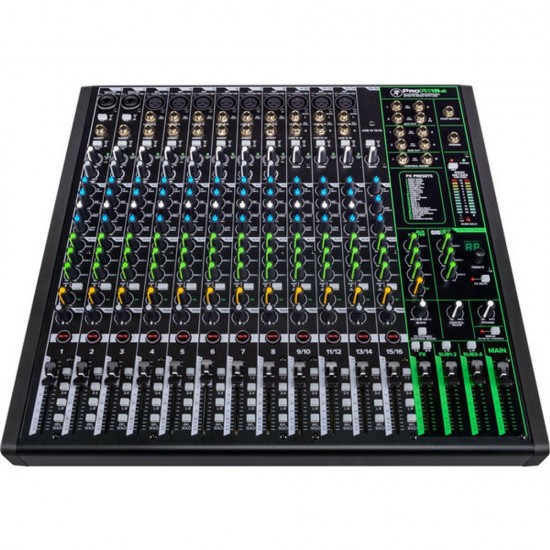 Mackie ProFX16v3 - 16 Channel 4-bus Professional Effects Mixer with USB