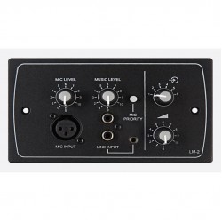 Cloud LM-2B Active Input Plate with 1 Stereo Line Input (Phono and 3.5mm Jack Socket ) - Black