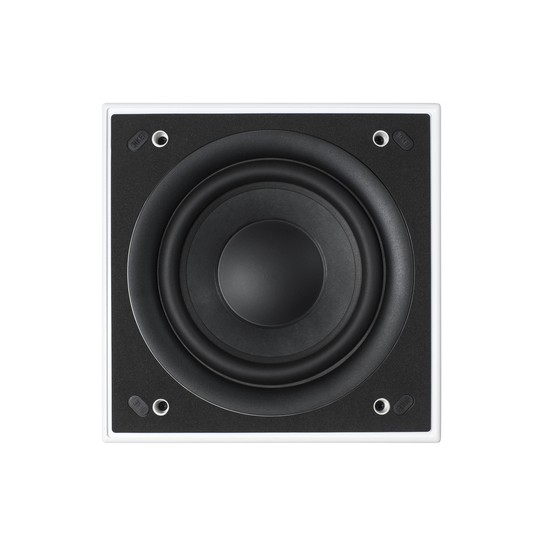 KEF Ci200QSB Square In-Wall Subwoofer Black