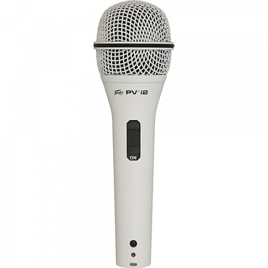 Peavey PVi 2 W XLR Cardioid Unidirectional Dynamic Vocal Microphone White