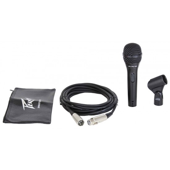 Peavey PVi 2 XLR Cardioid Unidirectional Dynamic Vocal Microphone