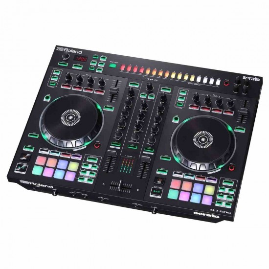 Roland DJ-505 2-deck Serato DJ Controller with Drum Machine