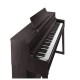 Roland HP704-DR Digital Upright Piano - Dark Rosewood