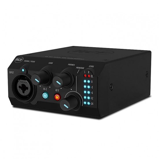 RCF TRK PRO1 24-BIT 192kHz Professional USB Audio Interface  