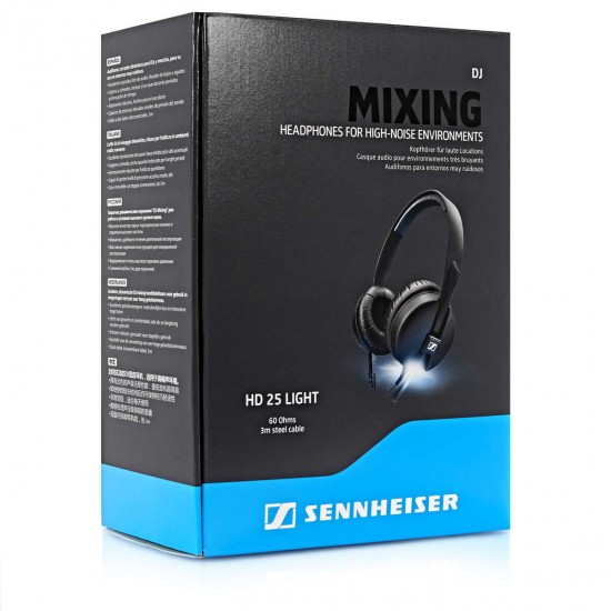 Sennheiser Hd-25-Light On-Ear Dj Headphone - Black