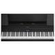Roland HP704-CH Digital Upright Piano, Charcoal Black Roland HP704-CH Digital Upright Piano, Charcoal Black