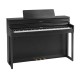 Roland HP704-CH Digital Upright Piano, Charcoal Black Roland HP704-CH Digital Upright Piano, Charcoal Black