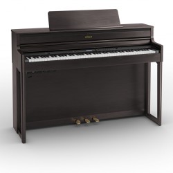 Roland HP704-DR Digital Upright Piano - Dark Rosewood